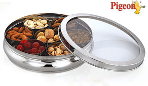Pigeon Spice Box Steel - 1000 ml Stainless Steel Food Storage