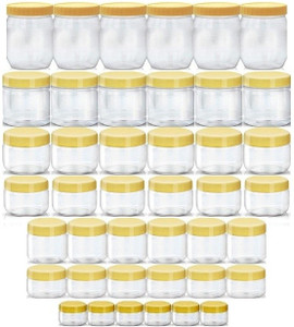 Sunpet 106480-42 - 30 ml, 50 ml, 100 ml, 150 ml, 200 ml, 250 ml, 300 ml Plastic Food Storage