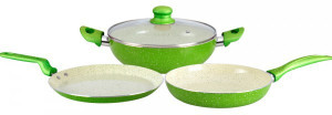 Wonderchef emerald set Cookware Set