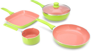 Wonderchef Oxford Set with Free Sauce Pan Cookware Set