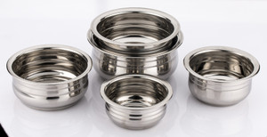 Mahavir Induction Base Flat Bottom Prabhu Chetty Cookware Set