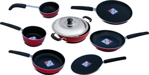 KG Star KG STAR 8 PCS COMBO Cookware Set