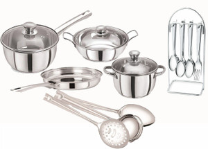 Pristine Tri Ply Bottom Cookware Set
