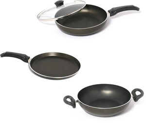 Nirlep 4 pcs. Induction & gas compatible non stick cookware gift set Cookware Set