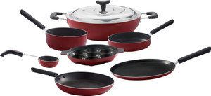 Brilliant 7pcs Non-Stick Cookware Set With Crystal Chain Cookware Set