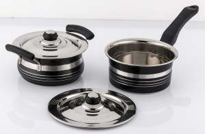 Mahavir Induction & Lpg Compatible Cookware Set
