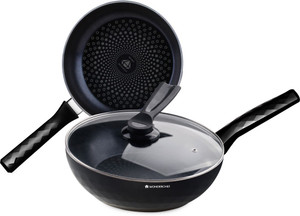 Wonderchef diamond forged Cookware Set
