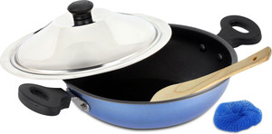 Mahavir Medium Induction and LPG Compatible Cookware Set