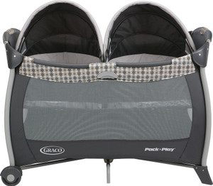 Travel cots for cheap twins