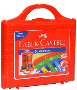 Faber Castell Round Shaped OIl Pastels Washable Crayon
