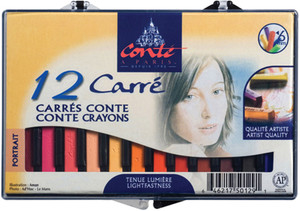 Conte a Paris Square Shaped Crayon