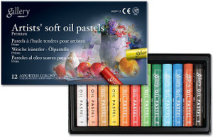 Mungyo Gallery Artists Round Shaped Oil Crayons