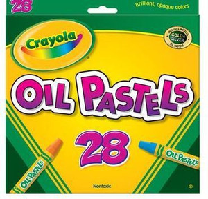 Crayola Round Shaped Oil Pastels Crayons