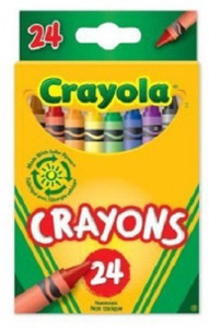 Crayola Pencil Shaped Wax Crayons