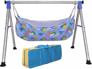 MULTIPRO New Born Baby Sleep Swing Cradle Ghodiyu Foldable and