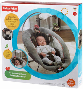 Fisher price snugamonkey bouncer hot sale