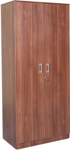 HomeTown Premier 2 Door Regato Walnut Engineered Wood Almirah