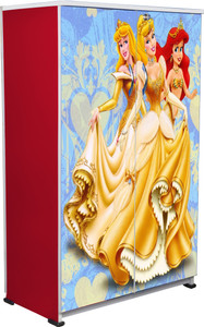BigSmile Furniture BigSmile Kids Wardrobe - Disney Princess Engineered Wood Cupboard