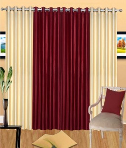 Featured image of post Maroon And Cream Curtains - Add an ethnic feel to any room in your home with this cotton handmade curtain.