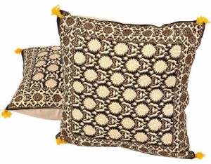 Sovam International Embroidered Cushions Cover