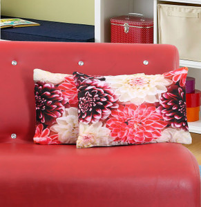Dekor World Floral Pillows Cover