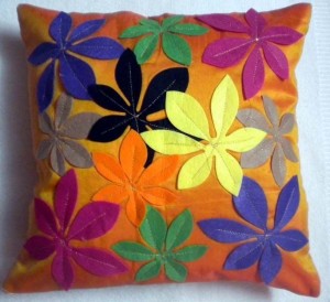 Sovam International Floral Cushions Cover
