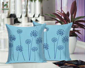 Hemden Embroidered Cushions Pillows Cover Pack Of 2 40 Cm 40 Cm