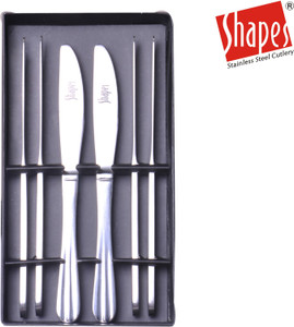 Shapes Stainless Steel Table Knife Set