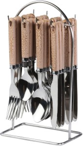 Dinette Crackle Stainless Steel Cutlery Set