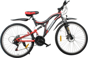 COSMIC VOYAGER 21 SPEED MTB BICYCLE BLACK RED PREMIUM EDITION 26 T Mountain Cycle Price in India Buy COSMIC VOYAGER 21 SPEED MTB BICYCLE BLACK RED PREMIUM EDITION 26 T Mountain Cycle online at Flipkar...