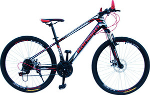 Red and top black cycle