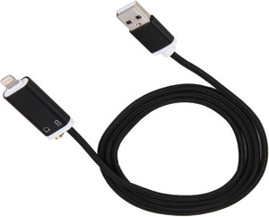 BB4 Lightning 8 PIN To 3.5mm Headphone Jack Adapter & USB 2.0 CHARGER ADAPTER for Iphone 7,7 plus AUX Cable
