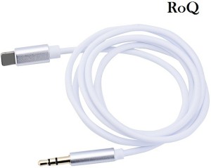 ROQ Lighting 8 Pin to Audio 3.5mm Male for iPhone To Car Earphone AUX Cable