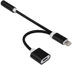 BB4 AUX Cable 0.3 m Lightning To 3.5mm Headphone Jack Adapter