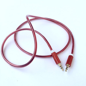 Fitfly Red Shine AUX Cable