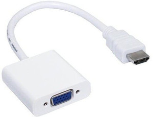 Techvik 1080P Male HDMI to VGA Female Video Converter Cable For HDTV LED Computer Laptop PC HDMI Adapter