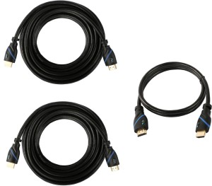 C&E Buy 2 25 Feet High Speed HDMI Cable & Get Free 1.5 Feet HDMI Cable HDMI Cable