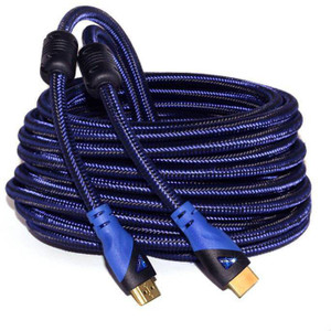 Microware HDMI Nylon Breaded 20 Meter HDMI Cable