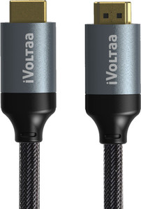 iVoltaa Braided 4K UHD 3D 6.6 Feet Rugged HDMI Cable