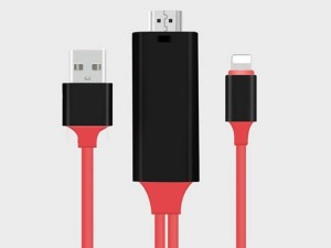 Pinglo HDTV & Lightning Cable Video & Charge 002 HDMI Cable
