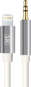 MX Lightning to 3.5mm Stereo Male Aux Audio Cable for iphone 7 /7Plus 1 Mtr Headphone Adapter