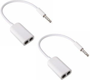 WOWSimp Universal WSPS02 (Pack of 2) Headphone Splitter
