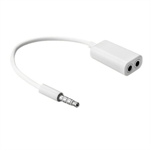 ShoppingKiSite 3.5mm Stereo Audio Headphone Headset Earphones Splitter Adapter Converter Connector Music Sharing Device Music Hub for Samsung iPhone iPod iPad MP3/MP4 Players Tablets Headphone Splitter