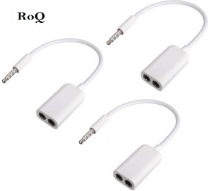 ROQ Sets Of 3 1X2 3.5MM Headphone Splitter