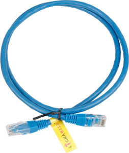Signaweld High Quality Cat6 (M/M) RJ45 1 Meter blue LAN Cable