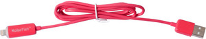 KolorFish LED Lightning 8 PinUSB Charging Data Sync Pink Lightning Cable