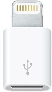iGreenPro 5/5c/5s/6/6 Plus/6s/6s Plus/7/7 Plus
8 Pin Male To Micro-USB Female Adapter MD820FE/A /iGP Lightning Cable