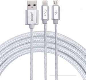 Jabox Premium Lightening and Micro USB Cable