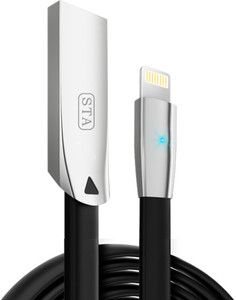 STA Zinc Alloy LED Indicator Lightning Cable