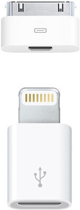 Edox Micro USB to 8Pin & 30Pin Adapter Converter Connector Lightning Cable